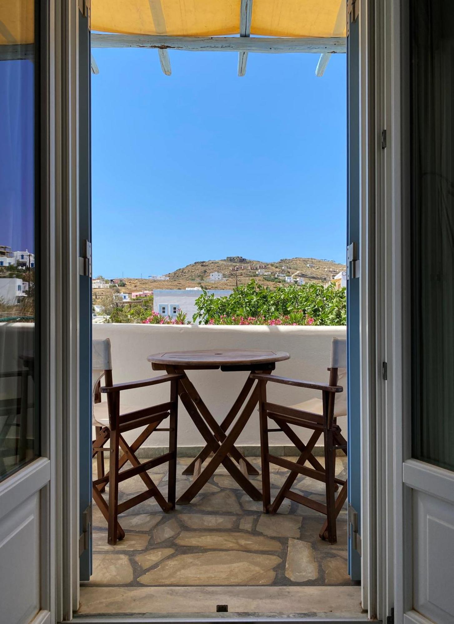 Agnadi Syros Beachfront Studios & Rooms Mégas Yialós-Nítes Buitenkant foto