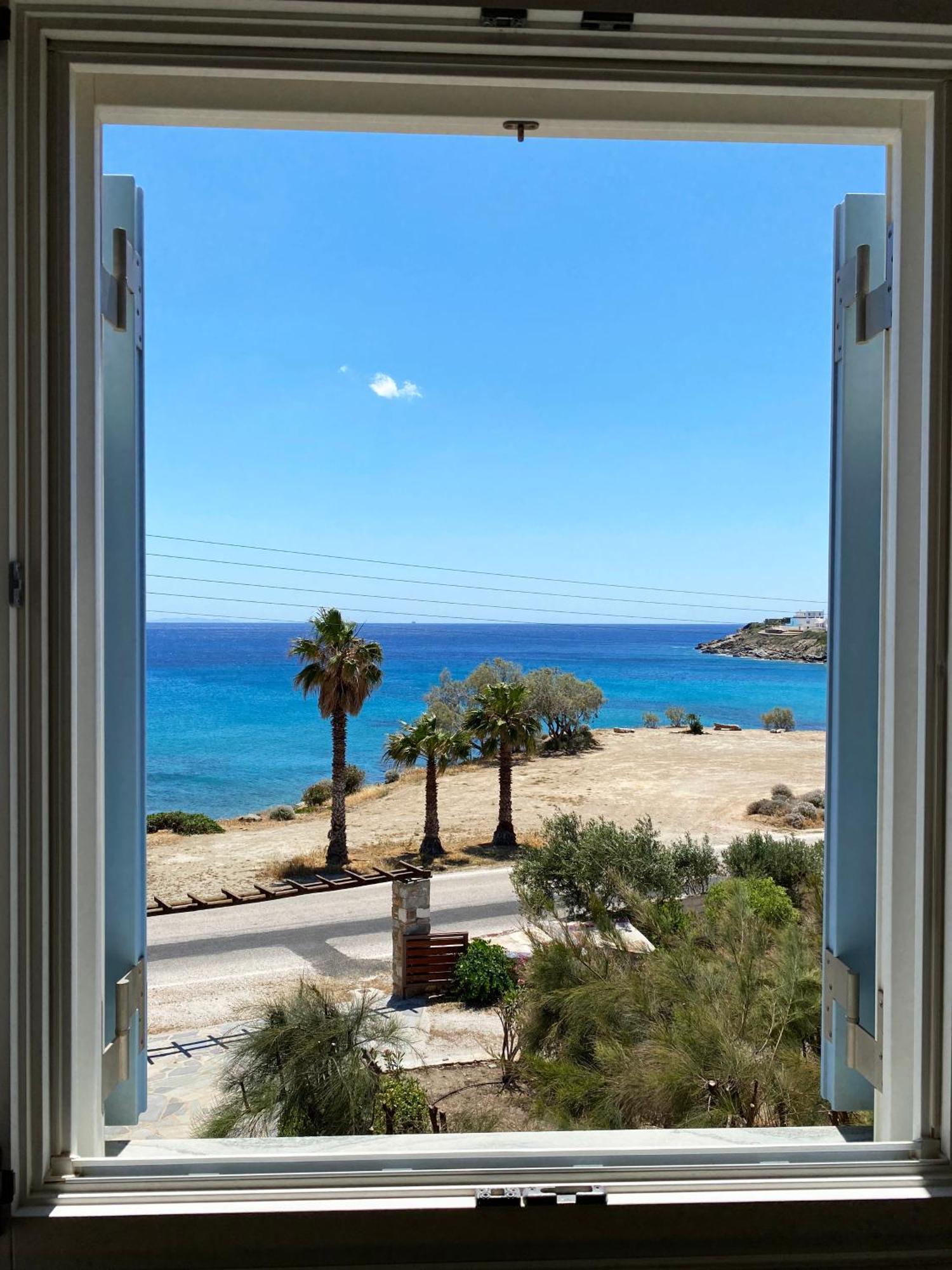 Agnadi Syros Beachfront Studios & Rooms Mégas Yialós-Nítes Buitenkant foto