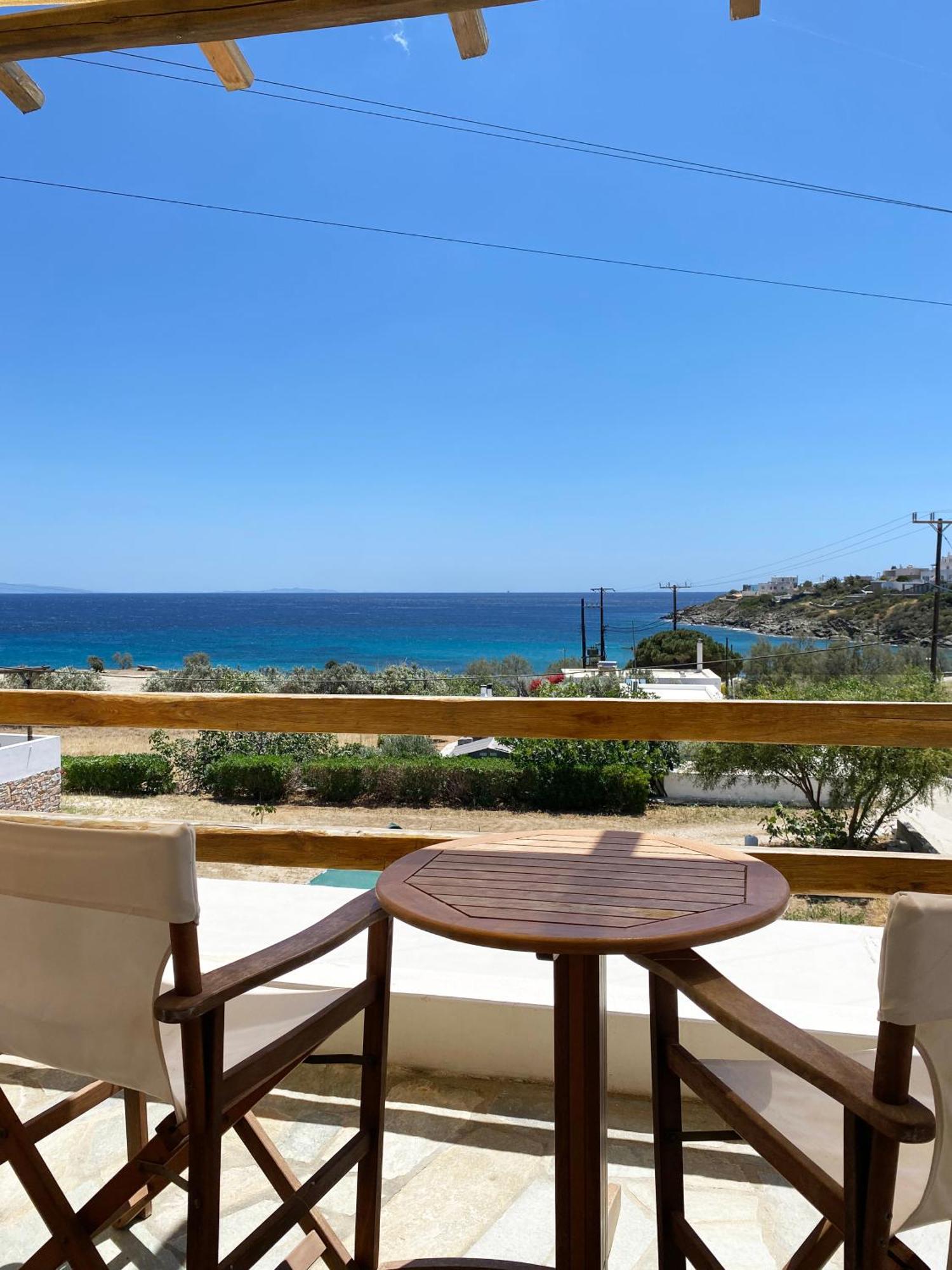 Agnadi Syros Beachfront Studios & Rooms Mégas Yialós-Nítes Buitenkant foto